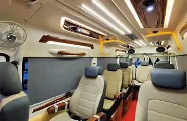 9 Seater Tempo Traveller