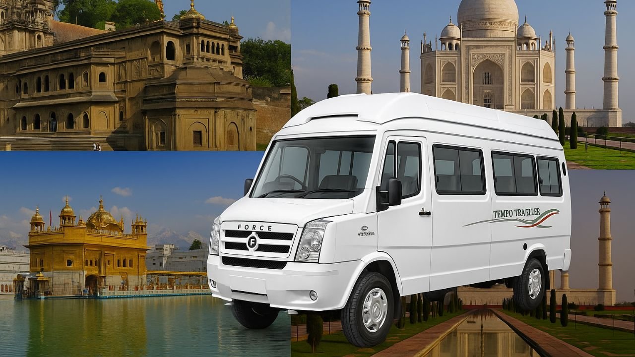 Top Places to Visit Near Delhi with Tempo Traveller