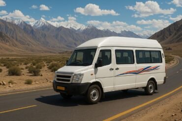 Delhi to Leh–Ladakh Road Trip in a Tempo Traveller