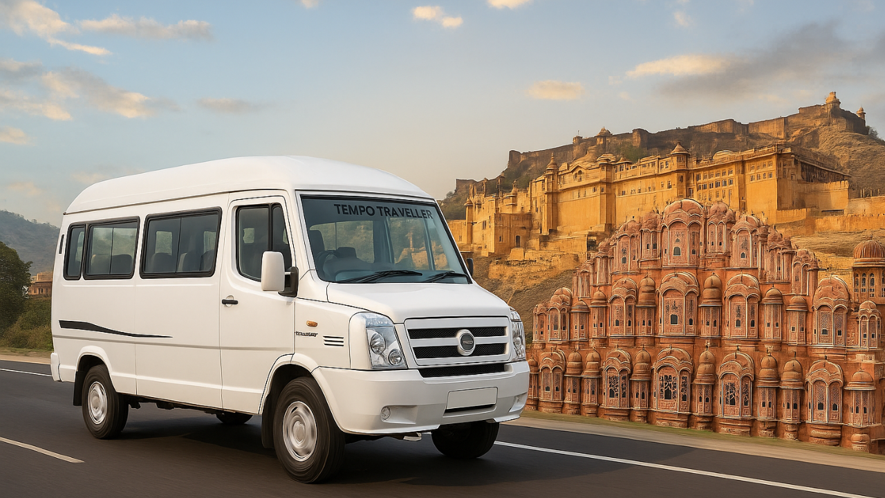 Delhi to Rajasthan Tour by Tempo Traveller