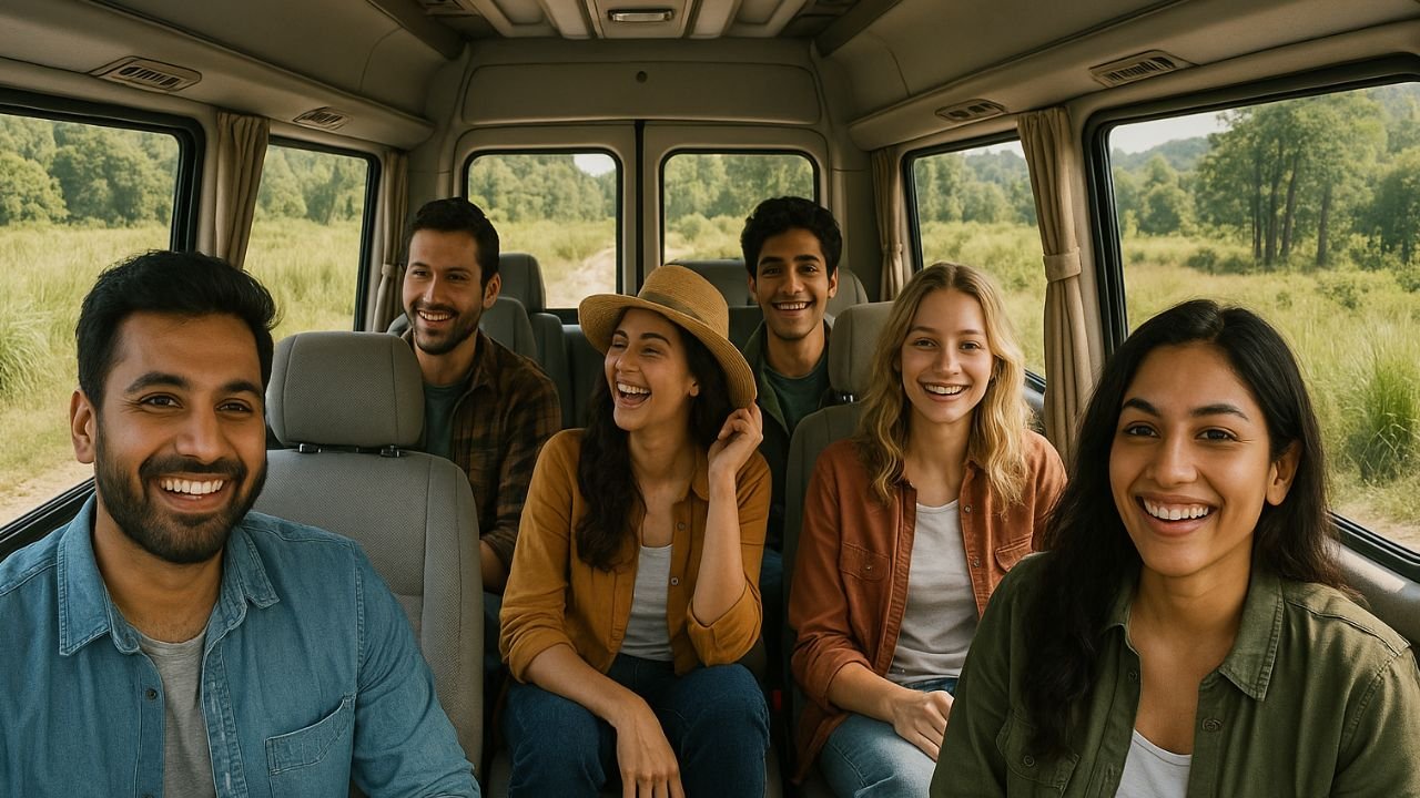 Explore Jim Corbett with Group in Tempo Traveller