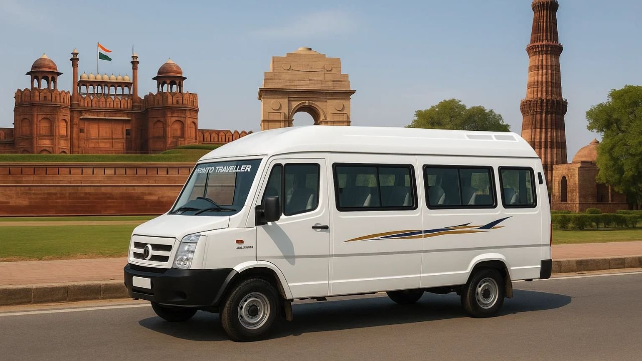 Local Sightseeing in Delhi with Tempo Traveller